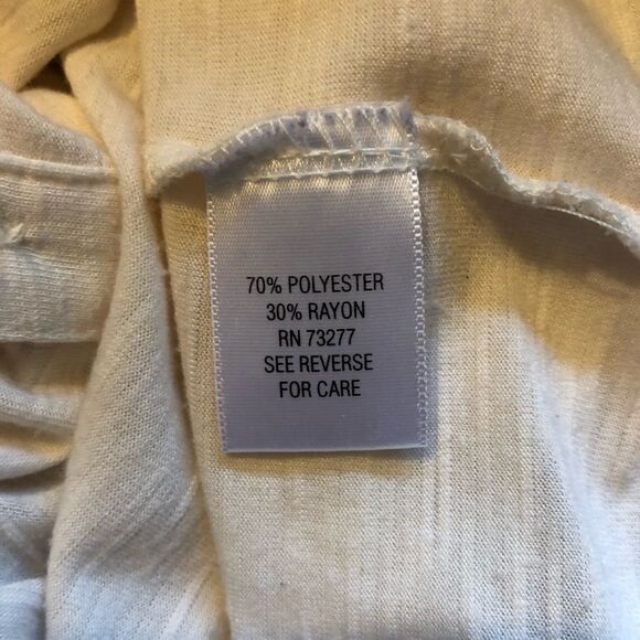 Sonoma Semi Sheer Button Down Shirt XL - Picture 8 of 8